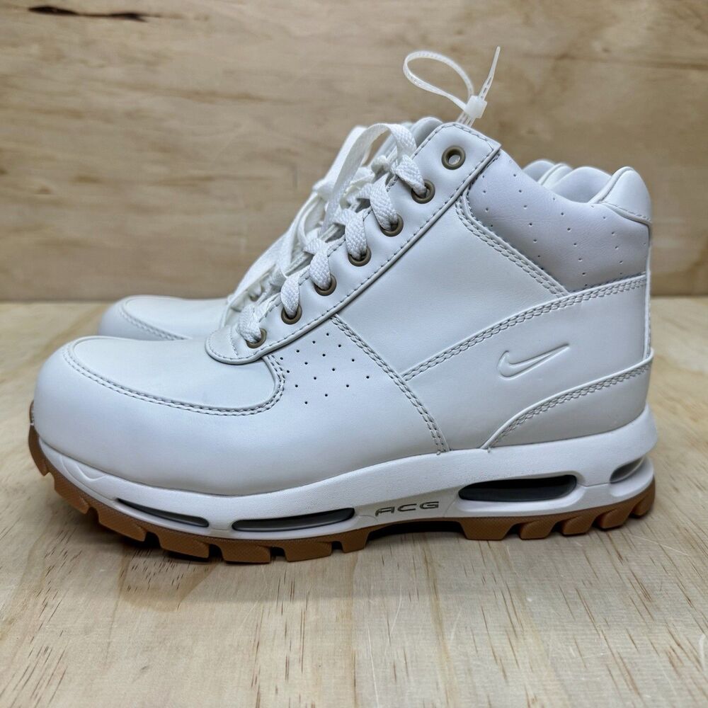 NEW Nike Air Max Goadome ACG Shoes Boots SE Mens Sz 9 White Gum FZ1314 100